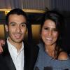 Mustapha El Atrassi et Karine Ferri lors de l'after-party des NRJ Music Awards 2011 au Palm Beach de Cannes le 22 janvier 2011