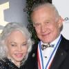 Buzz Aldrin et sa femme lors du gala G'Day Black Tie à Hollywood le 22 janvier 2011