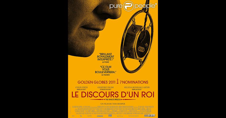 L'affiche du film Le Discours d'un roi - Purepeople