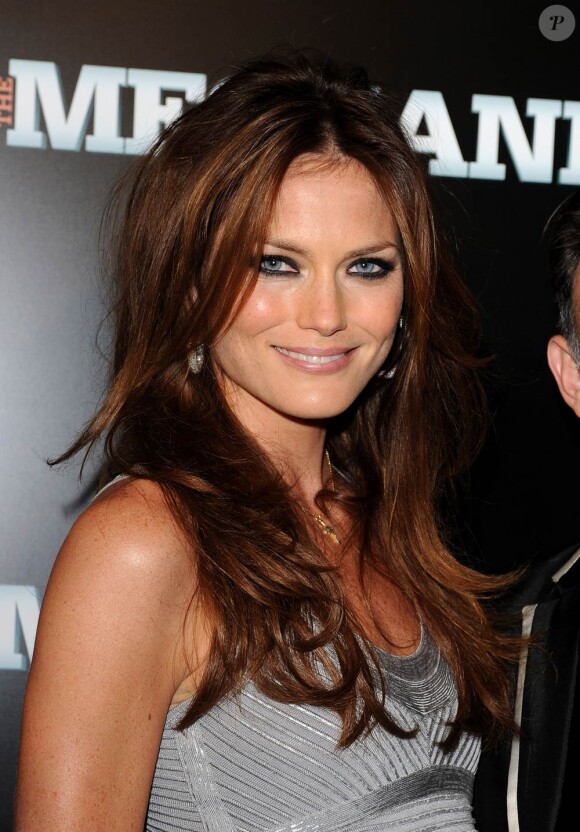 Mini Anden à l'occasion de l'avant-première de The Mechanic, qui s'est tenue à l'ArcLight Theatre de Los Angeles, le 25 janvier 2011.