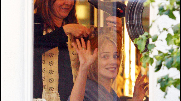Quand Sharon Stone vous emmène chez son coiffeur !