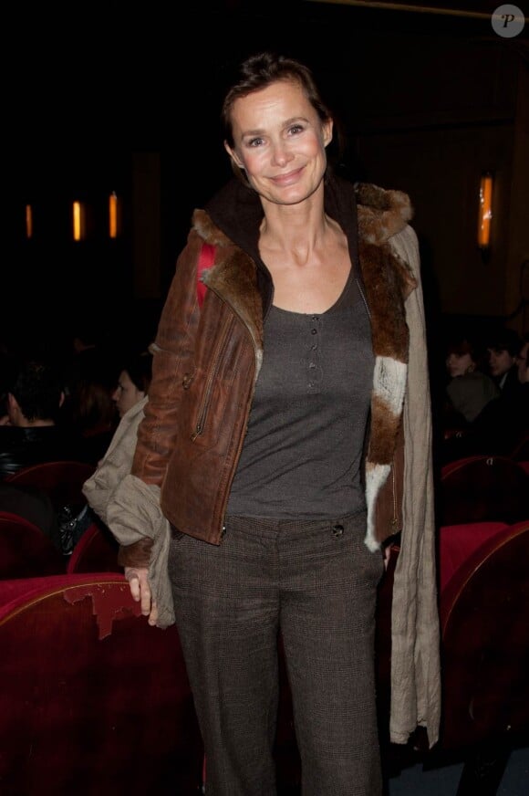 Marie Sophie L. à la représentation du one man show Dernières avant Vegas, d'Audrey Lamy, au Palais des Glaces, le 2 février 2011.