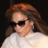 Jennifer Lopez à New York le 3 février pour le lancement du Venus Goddess Fund for Education au Radio City Music Hall