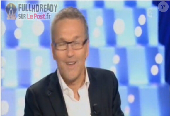 Laurent Ruquier anime chaque samedi soir On n'est pas couché sur France 2.
