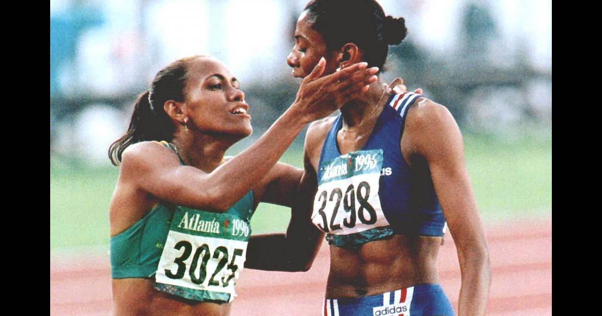 Cathy Freeman et Marie-Josée Perec en 1996 - Purepeople