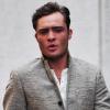 Ed Westwick à la sortie d'un studio à Londres le 7 février 2011