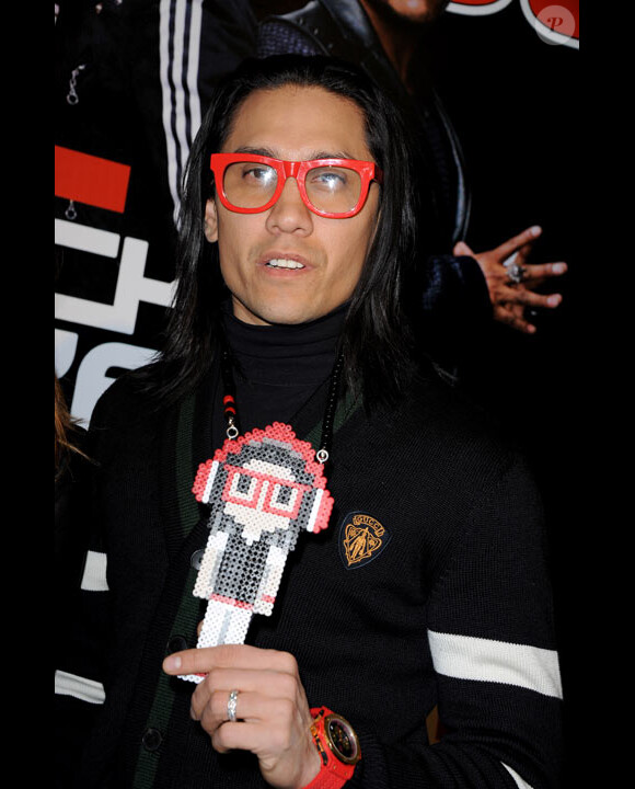 Taboo des Black Eyed Peas à Dallas en février 2011