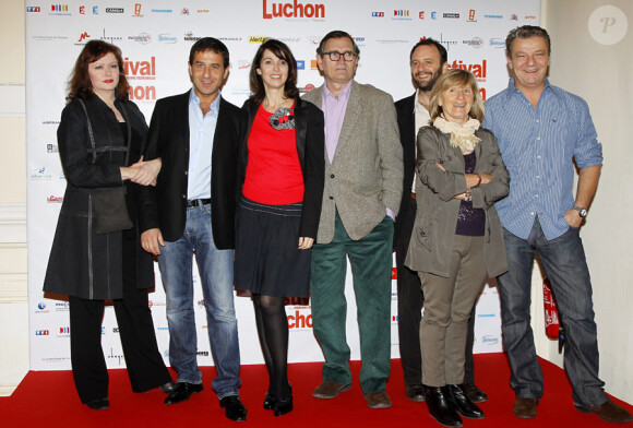Le jury lors de l'ouverture du festival de Luchon le 9 février 2011