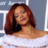 Rihanna arrive au 53èmes Grammy Awards en février 2011 à Los Angeles