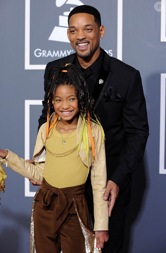Will et Willow Smith à la cérémonie des Grammy Awards, le 13 février 2011.