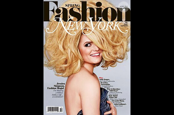 Jessica Simpson en couverture du New York Magazine