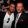 Usher et Jean-Roch au VIP ROOM THEATER, le 15 février 2011