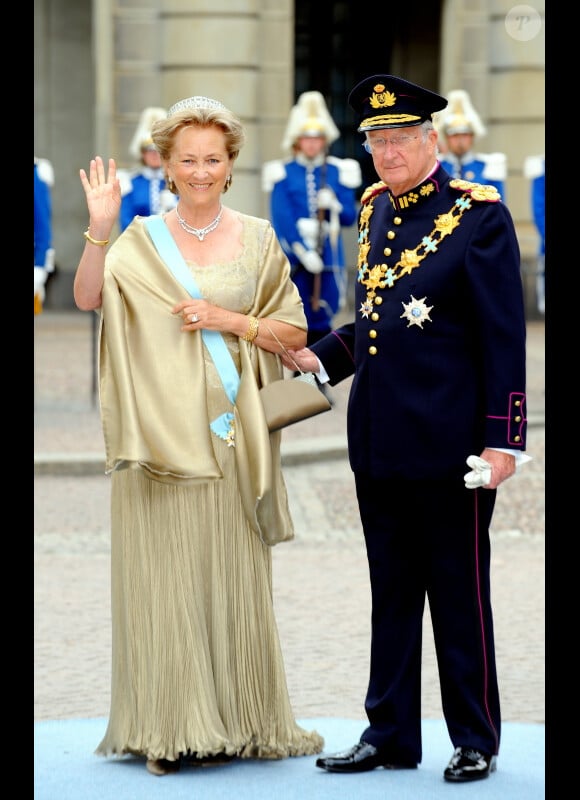 Le roi Albert de Belgique et la reine Paola 