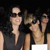 Katy Perry et Rihanna, défilé Karl Lagerfeld, Paris, le 4 octobre 2009