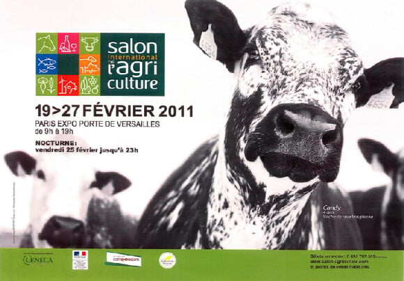 Affiche du Salon de l'Agriculture 2011