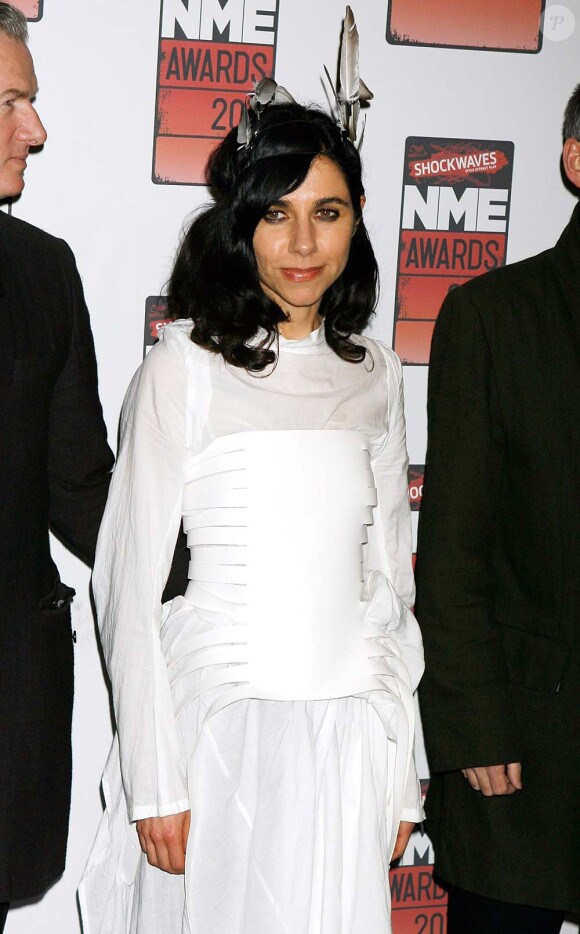NME awards 2011, le 23 février à Londres : PJ Harvey