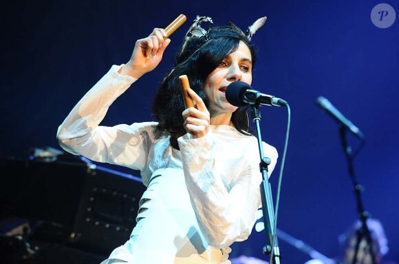 NME awards 2011, le 23 février à Londres : PJ Harvey