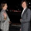 Milla Jovovich et son époux Paul W.S. Anderson à la soirée Tom Ford le 24 février 2011 à Los Angeles