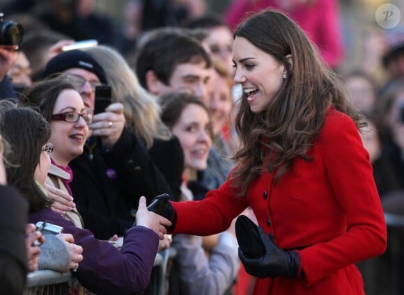 Le prince William et Kate Middleton étaient de retour sur les lieux de la naissance de leur amour, à St. Andrews, pour inaugurer les célébrations du 600e anniversaire de leur ancienne université, le 25 février 2011.