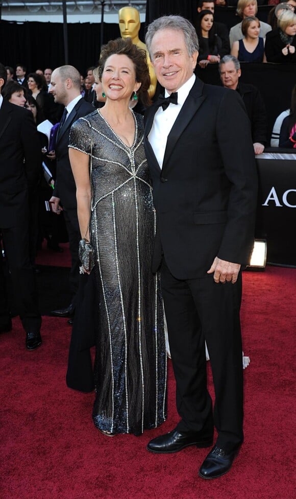 Annette Bening et Warren Beatty à la 83ème cérémonie des Oscars à Los Angeles, le 27 février 2011.