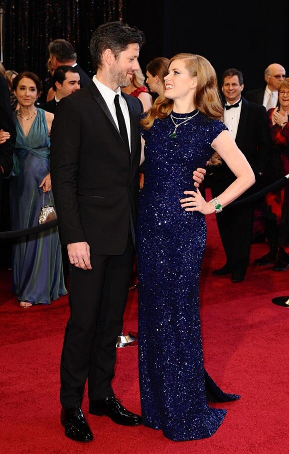 Amy Adams et son compagnon Darren Le Gallo à la 83ème cérémonie des Oscars à Los Angeles, le 27 février 2011.