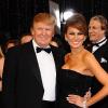 Donald Trump et sa femme Melania à la 83ème cérémonie des Oscars à Los Angeles, le 27 février 2011.