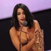Leïla Bekhti a reçu le prix du meilleur espoir des mains de Pascal Elbé aux César en février 2011