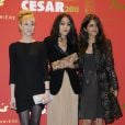 Audrey Lamy, Leïla Bekhti et Géraldine Nakache lors des César 2011 
