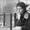 Annie Girardot sur le tournage de Elle cause plus, elle flingue en 1972