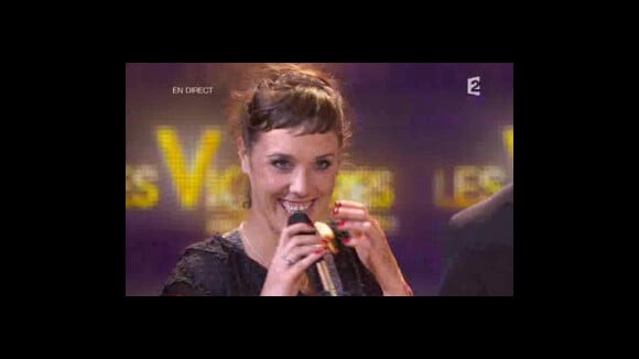 Victoires 2011 - Zaz, chanson de l'année : "Merci les gens !"