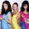Adriana Lima, Lily Aldridge, Erin Heatherton, Adriana Lima, Candice Swanepoel et Chanel Iman lors de la présentation à New York du parfum Incredible de Victoria's Secret le 1er mars 2011