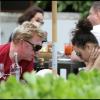 Boris Becker et sa femme Lily à l'hôtel Setai, le 3 mars 2011 à Miami