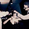 Kylie Minogue entourée du duo Dolce & Gabbana