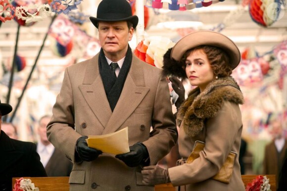 Colin Firth et Helena Bonham Carter dans Le Discours d'un roi