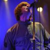 Liam Gallagher et son groupe des Beady Eye, en concert au Troxy à Londres, le 9 mars 2011