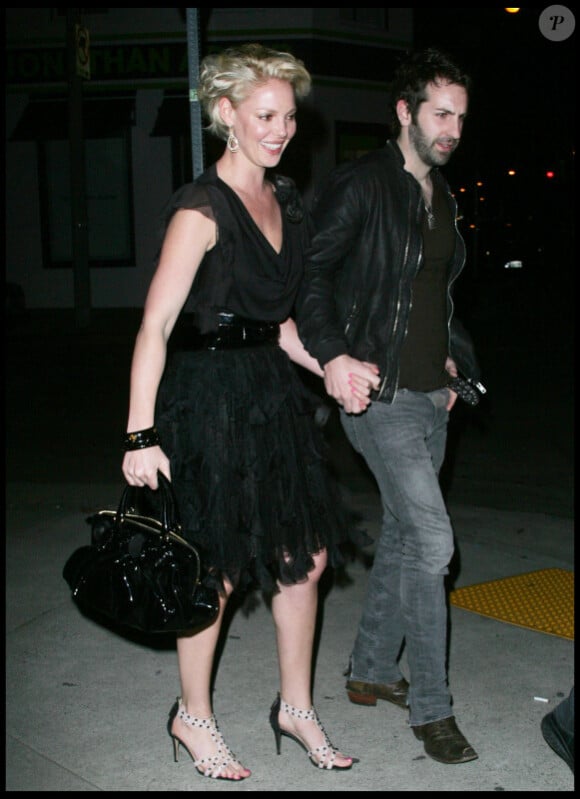 Katherine Heigl dîne avec son mari Josh Kelley et son amie Kate Walsh le 11 mars 2011
