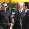 Antonio Banderas a déjeuné avec des amis chez Scarpetta, à Los Angeles, le 7 mars 2011.
