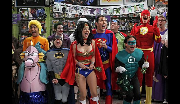 Big Bang Theory version comic books ! Rien à dire ce sont bien des geeks.
