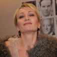 Patricia Kaas présente son autobiographie baptisée L'Ombre de ma voix, aux éditions Flammarion. Salon du livre, le 19 mars 2011