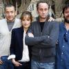 Dany Boon et l'équipe de son dernier film, Rien à déclarer : Julie Bernard, Benoit Poelvoorde et Guy Lecluyse