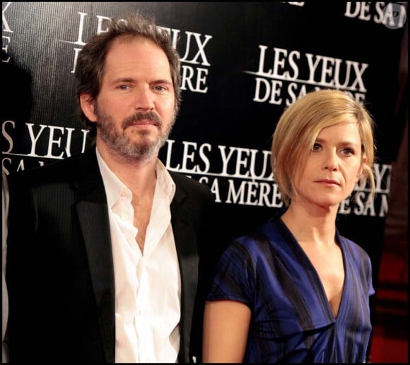Avant-première Les Yeux de sa mère, à Paris, le 22 mars 2011 : Christopher Thompson et Marina Foïs.