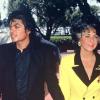 Elizabeth Taylor et Michael Jackson, le 23 juin 1987