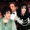 Elizabeth Taylor et Michael Jackson, Los Angeles, le 17 février 1997