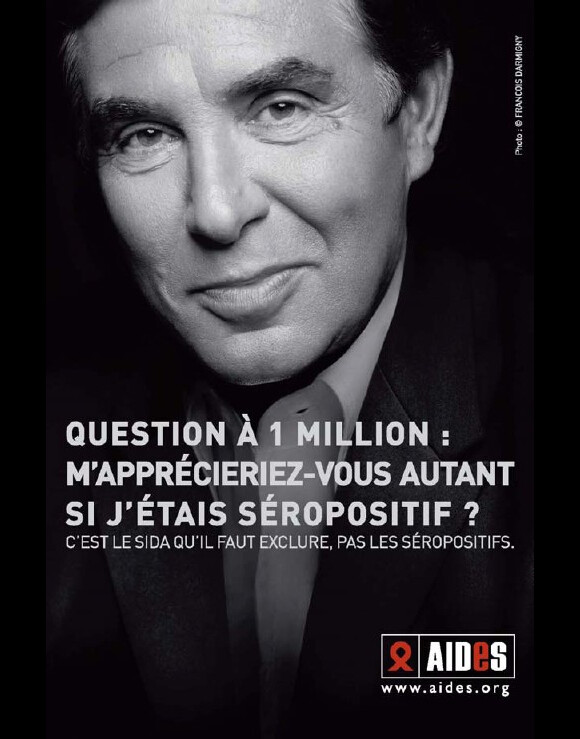 La campagne Aides de 2006 avec Jean-Pierre Foucault. 