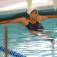Le 24 mars 2011, en marge des championnats de France de natation à Strasbourg où elle est venue soutenir son chéri Frédérick Bousquet, Laure Manaudou a nagé... Un événement !