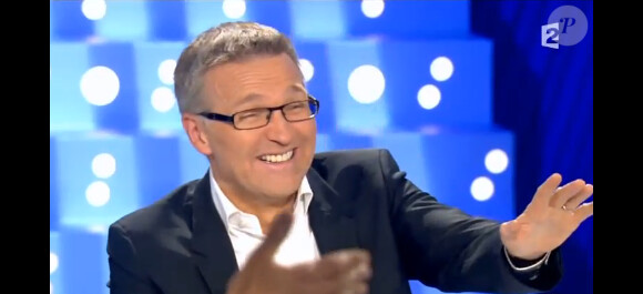Laurent Ruquier, dans l'émission On n'est pas couché du samedi 26 mars sur France 2.