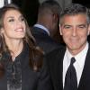George Clooney et Elisabetta Canalis, New York, le 17 novembre 2010.