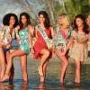 Chloé Mortaud, Malika Ménard, Laury Thilleman, Alexandra Rosenfeld, Rachel Legrain-Trapani et Sylvie Tellier : les Miss s'éclatent à l'Ile Maurice !