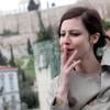 Anna Mouglalis visite Athènes, où elle est pour quelques jours en tant que marraine du Festival du Film Francophone en Grèce. Ici au musée de l'Acropole le 2 avril 2011.