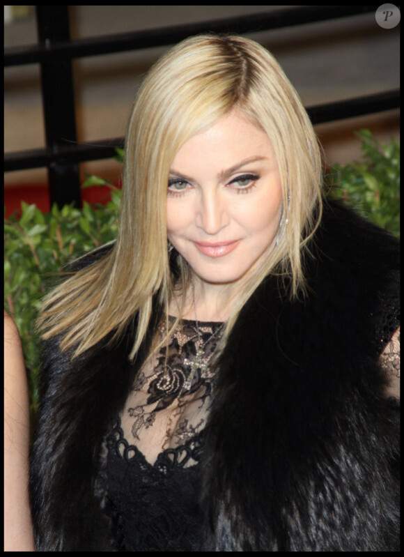Madonna à la soirée Vanity Fair lors des Oscars en février 2011